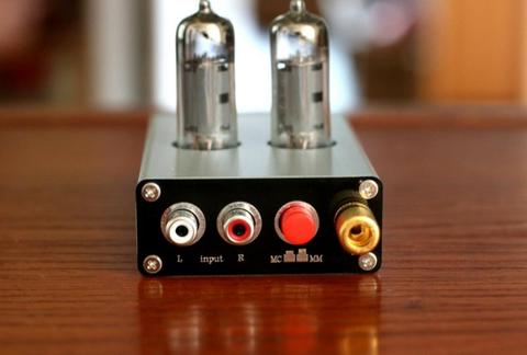 HiFi Vacuum Tube MM/MC Phono Stage Preamp Mini Class A Turntable Preamplifier ► Photo 1/1