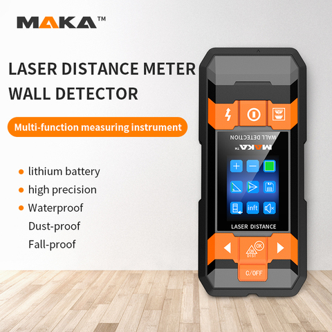 Maka wall detector multi-functional wall wood steel metal electrician wall wire detection water pipe wire dark wire metal perspe ► Photo 1/5