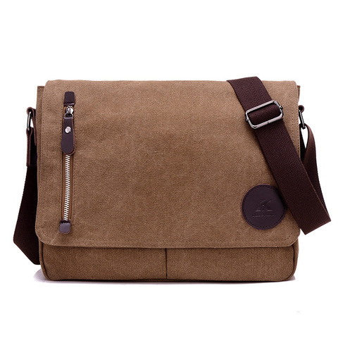 Men's Crossbody Canvas Messenger Bags Leisure Shoulder Casual Travel Package Male Cross Body Bags 2022 New Fashion Man Bag ► Photo 1/6