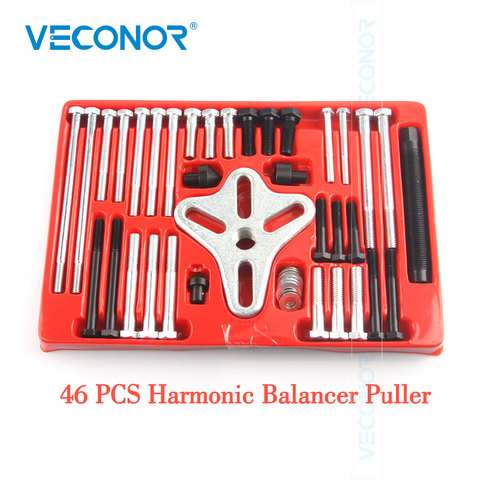 VECONOR 46PCS Steering Wheel Puller Disassembly Tools Kit Balancer Pulley Gear Removal Puller Set Auto Car Repair Special Tool ► Photo 1/4