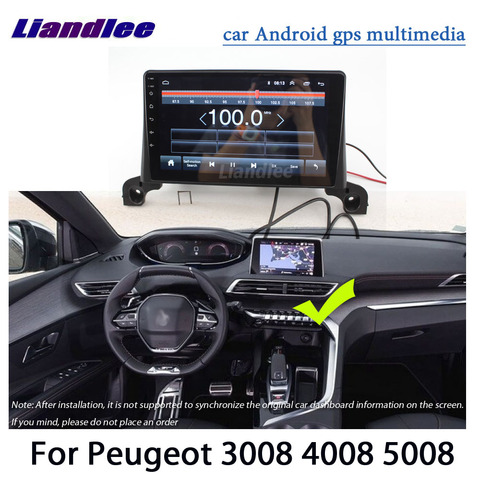 2 din Car Radio Android Multimedia For Peugeot 3008 4008 5008 2016~2022 Stereo Audio Player Carplay GPS Map Navigation system ► Photo 1/6