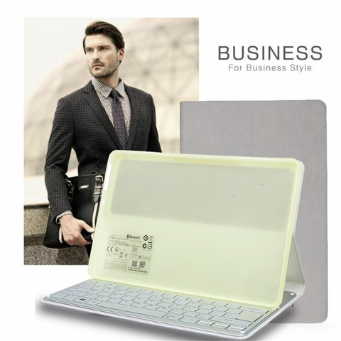 Bluetooth Keyboard Dock and Tablet Case Cover KT-1252 Silver For Acer Iconia Tab W700 USB Charge Charging Keyboard ► Photo 1/6
