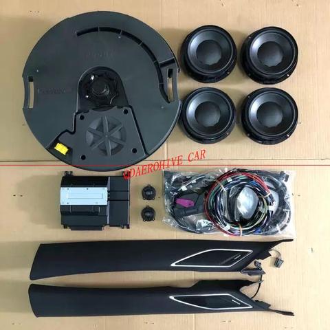 QDAROHIVE Dynaudio tweeter For VW Golf 7 GTI A-column tweeter trim Dynaudio tweeter whole set 5Q0035456A ► Photo 1/5