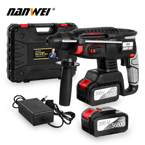 Strong power hammer drill cordless drill hammer on sale ► Photo 1/6