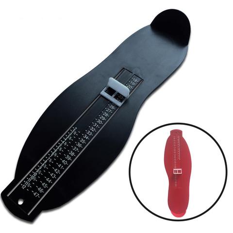 Durable Adults Foot Measuring Device Helper Shoes Size Gauge Ruler Tool  for your family to measure foot size whenever you want. ► Photo 1/6