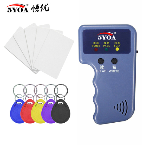 125KHz RFID Duplicator Copier Writer Programmer Reader Writer ID Card Cloner & key ► Photo 1/6