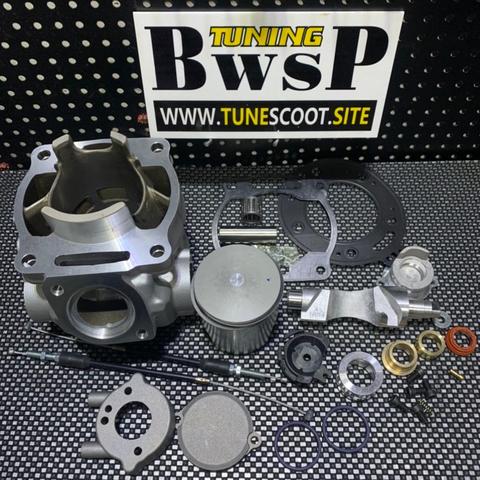 Cylinder kit with valve assembly for DT230 MT250 LANZA standard OEM set BWSP tuning parts 4TP-11311-00 ► Photo 1/5