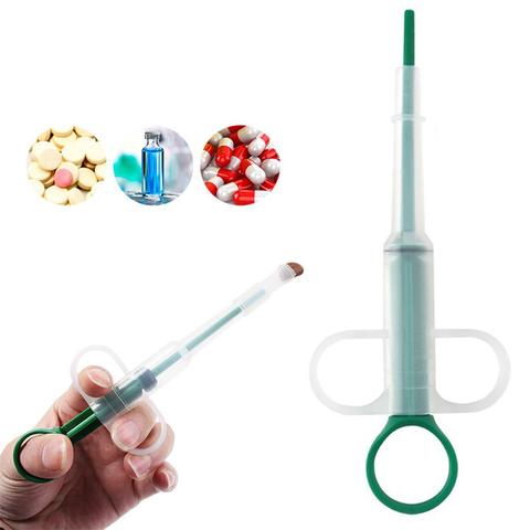 Pet Dog Cat Tablet Pill Gun Piller Push Dispenser Medicine Water Syringes Feed Convenient Durable Pet Accessory Medicine Syringe ► Photo 1/6