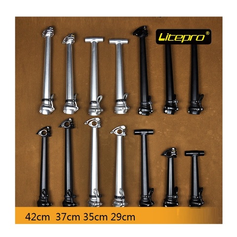 Litepro 42cm 37cm 35cm 29cm Folding Bike Head Tube Road Bicycle  Stem Cycling Stand Pipe Accessories ► Photo 1/5