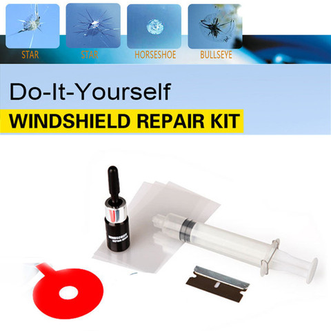 Car Window Repair Tool DIY Windshield Repair Resin Kits Glass Scratch Windscreen Crack Restore Window Car glass repair kit ► Photo 1/6