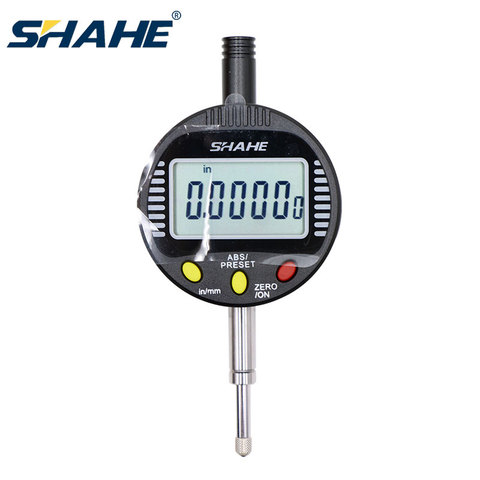 SHAHE 0.001mm 12.7mm digital indicator Electronic  Digital Indicator Gauge Metric/Inch Range ► Photo 1/6