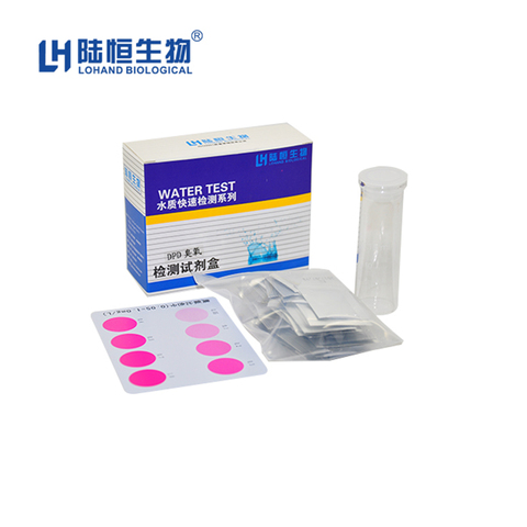 Ozone detection kit test kit colorimetric test strip water quality ozone rapid detection reagent ozone in water ► Photo 1/4