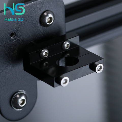 Haldis 3D V6 Hotend Bowden Extruder is an E3d V6 volcano 3D printer assembly fixed block Ender3 series fixed aluminium parts ► Photo 1/2