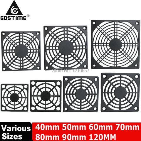 10Pcs Lot Gdstime Computer Mesh 40mm 50mm 60mm 70mm 80mm 90mm 120mm PC Fan Dust Filter 4cm 5cm 6cm 7cm 8cm 9cm 12cm ► Photo 1/6