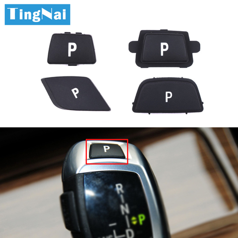 Car Gear Lever Auto Parking Button Cap For BMW 3 5 7 X3 X4 X5 X6 Series  E90 F30 F10 F01 F25 F15 ► Photo 1/6