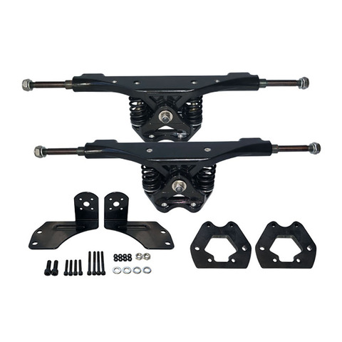 Maytech Front and Rear Truck for Electric Mountainboard Truck set with Motor Mount Shock Mount Spacer Belt-driven Motor Truck ► Photo 1/6