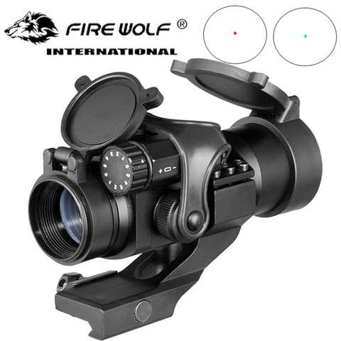 Red Green Dot Riflescopes 32mm Sighting Telescope Tactical Laser Gun Sight scope for Picatinny Rail rifle ► Photo 1/1