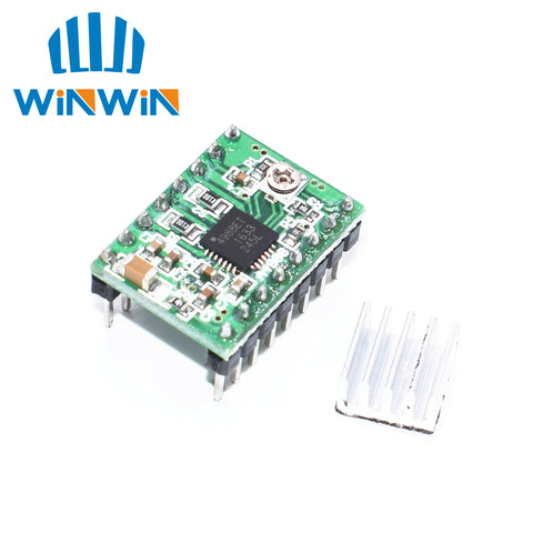 A81 Green 1pcs/lot Reprap Stepper Driver A4988 Stepper Motor Driver Module with Heatsink ► Photo 1/1