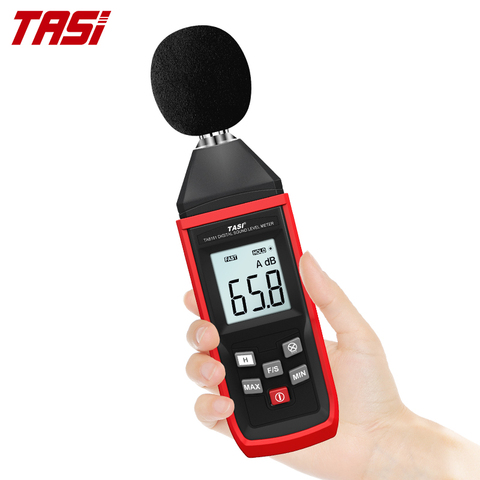 TASI TA8151 Digital Sound Level Meter Noise Tester Tound Detector Decible Monitor 30-130dB Audio Measuring Instrument Alarm ► Photo 1/6