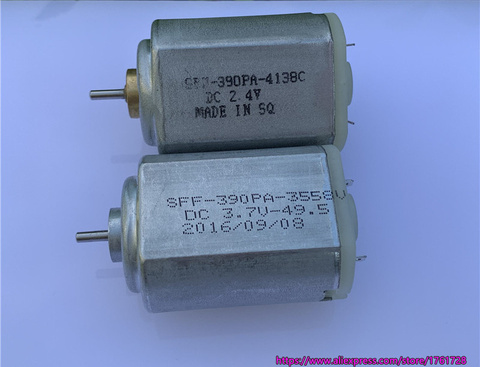 28*40mm FF-390PA 2.4V 3.7V DC motor for shaver 390 large torque clipper motor~ ► Photo 1/5