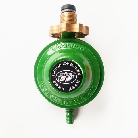 1PC Gas Regulator For Kitchen Cooker 1/2PT Thread Liquefied LGP Gas Gauge Pressure Regulator Green 1 Inlet(30-1560kpa) 1 Outlet ► Photo 1/5