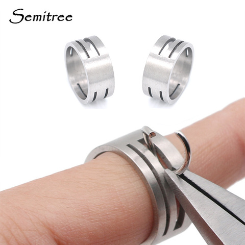 Semitree Stainless Steel Jump Ring Opening Closing Finger Jewelry Tools Round Circle Bead Plier for DIY Jewelry Making Tool ► Photo 1/5