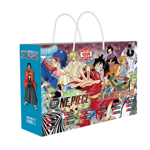 Anime One piece luffy lucky bag gift bag collection bag toy include  postcard poster badge stickers bookmark sleeves gift - Price history &  Review, AliExpress Seller - CANTAO Official Store