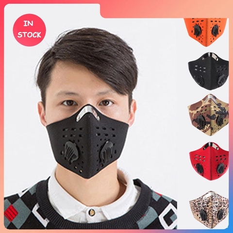 Anti Smoke Carbon Dust-proof  Breathable Mesh Bicycle Men Women Sports Sweat Headband Run Tennis Fitness Pirate Headband Sports ► Photo 1/6