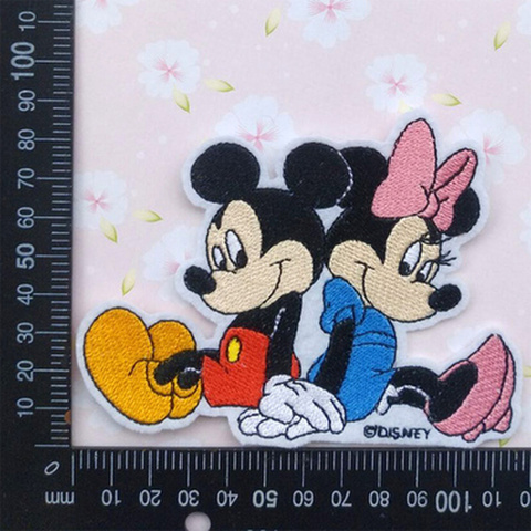 Disney Cartoon Mickey Mouse Patches Pooh Patches for Clothing Donald Duck Minnie  Mouse Simba Mermaid Iron on Patches Diy Patch - Price history & Review, AliExpress Seller - Mr&Zhang Store