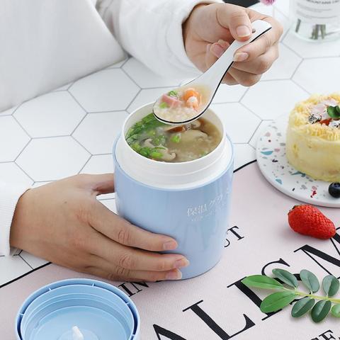 700ml Thermos Flask Portable Food Soup Container Thickened Thermal