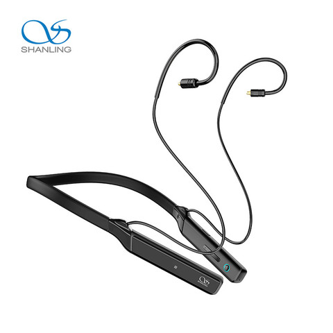 Shanling MW200 Wireless Earphones cable AK4377A CSR8675 Bluetooth 5.0 Neckband Sports MMCX Earphone Cable Codecs Adapter Cable ► Photo 1/6