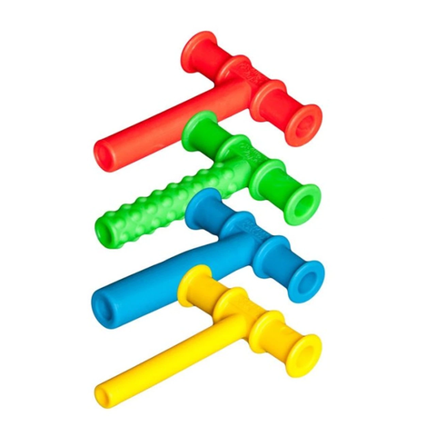 4PCS Chewing Tube Chewy Teether Baby Oral Motor Chew Tools Tuxtured Autism Sensory Therapy Toys Speech Therapy Tool ► Photo 1/6