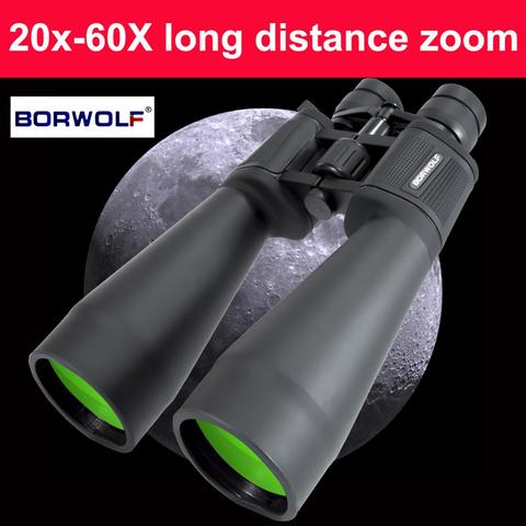 2022 New Borwolf Binoculars 20-60X70 Hight Definition  waterproof  Military  Telescope for Bird watching Hiking Hunting Sport ► Photo 1/6