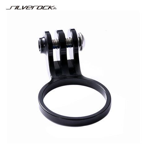 Alloy Bike Light Mount Adaptor Universal for Cycling Flashlight or Cateye Volt Flash Light Adapter with bolts ► Photo 1/6