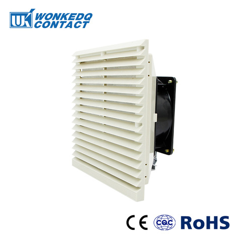 Cabinet  Ventilation Filter Set Shutters Cover  Fan Grille Louvers Blower Exhaust Fan Filter FK-3323-230 Filter With Fan ► Photo 1/4