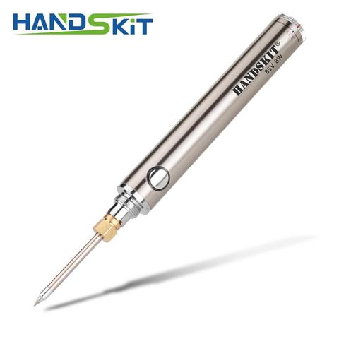Handskit 5V 8W Electric rechargeable  soldering iron battery household mini multi-function suit portable  wireless welding pen ► Photo 1/6