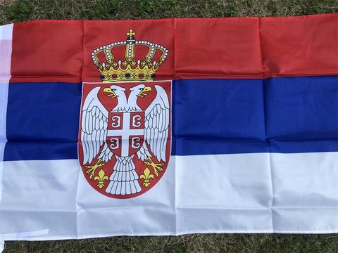 Serbia Polyester standard Flag Pride Peace Flags 2x3Republic of Serbia flag SRB Serbian bannar procession meet party decoration ► Photo 1/6