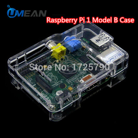 Dust Light weight Acrylic Shell box For Raspberry Pi A Version 1 model B Case ► Photo 1/2