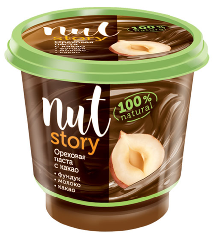 «Nut Story», паста ореховая с какао, 350 г ► Photo 1/1