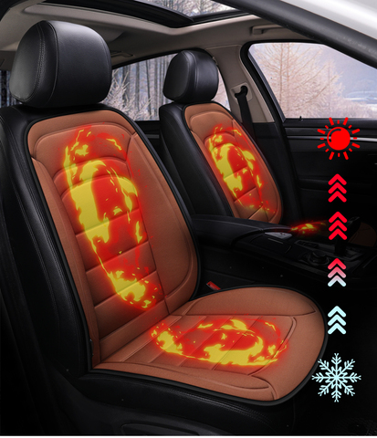 Car protective cover heating pad 12v heating car seat auto parts auto parts  car seat cover heated seats ► Photo 1/5