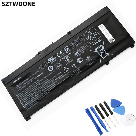 SZTWDone SR03XL Laptop battery for HP OMEN 15-CX 15-DC TPN-Q211 TPN-Q194 Q193 TPN-C133 TPN-C134 HSTNN-DB8Q L08934-2B1 L08855-855 ► Photo 1/5