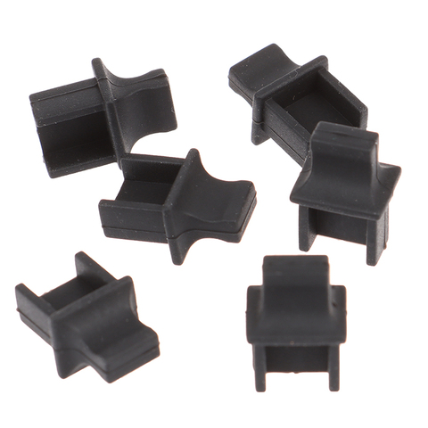 20 pieces RJ45 Network Port Protective Rubber Cover Network Connector End Cap ► Photo 1/6