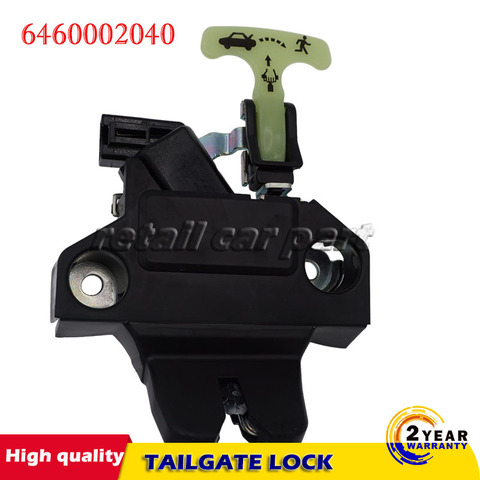 for Toyota Corolla E15 2006-2013  6460002040  64600-02040  TAILGATE LOCK UNIT back REAR TRUNK LOCKs LID LOCKing ► Photo 1/6