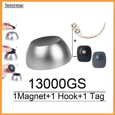 Golf Detacher 13000GS Magnetic Security Tag Detacher Anti Shoplifting Devices No Sound/Alarm Sensor Remover +1Alarm Tag ► Photo 1/6