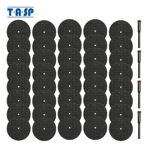 TASP 40pcs Fiberglass Reinforced Cutting Disc Abrasive Cut Off Wheel Set Rotary Tool Accessoreis with 3.2mm Mandrel ► Photo 1/6