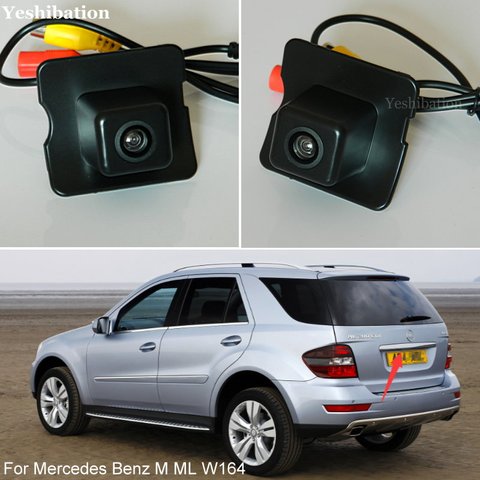 Rear View Reverse Camera For MB Mercedes Benz M ML W164 Reverse Car Camera Rear Backup Camera HD CCD Night Vision + High Quality ► Photo 1/4