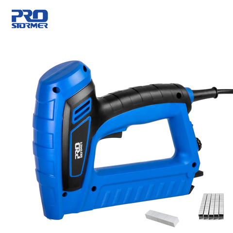 2000W Electric Nail Gun 220V-240V Nailer Stapler Woodworking Electric Tacker Furniture Staple Gun Power Tools by PROSTORMER ► Photo 1/6