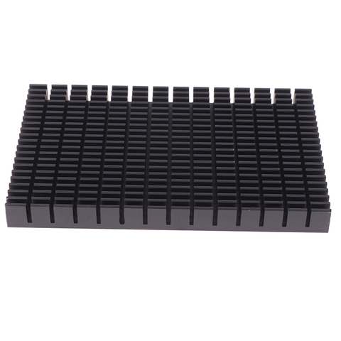 150*93*15MM Heating Panel Heat sink High quality Aluminum Heatsink Plate Black Radiator Manufacturer ► Photo 1/6