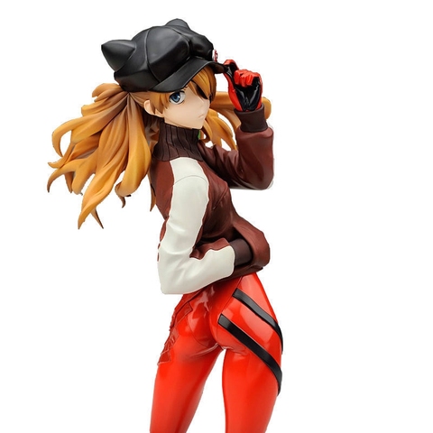 23cm Anime EVA Asuka Langley Soryu Action Figure Toys PVC Model Collectible Figurine Decoration Model Gift ► Photo 1/6