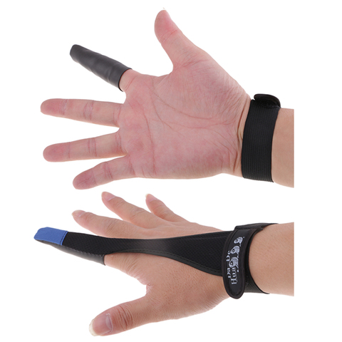 2pcs Cotton Anti-Slip Single Finger Fishing Gloves Breathable Casting Finger Guard ► Photo 1/6